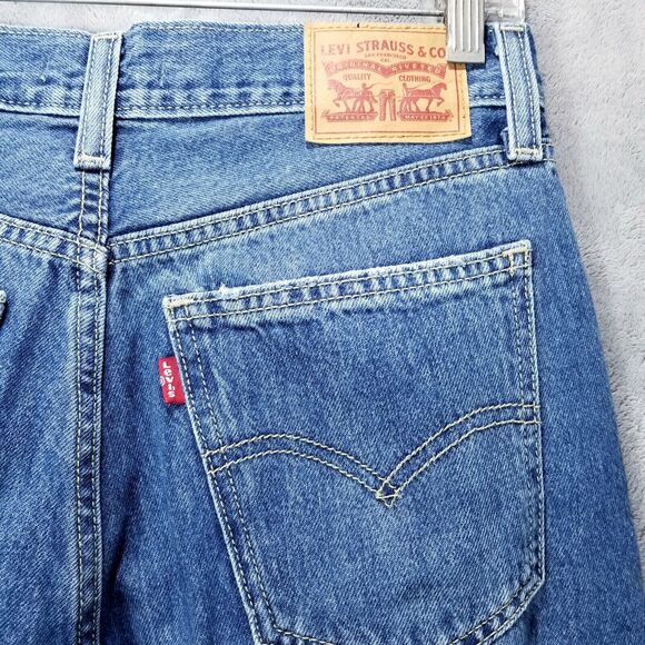 Levis jeans Womens 26×30 Blue Low Pro Straight Denim - Picture 13 of 13